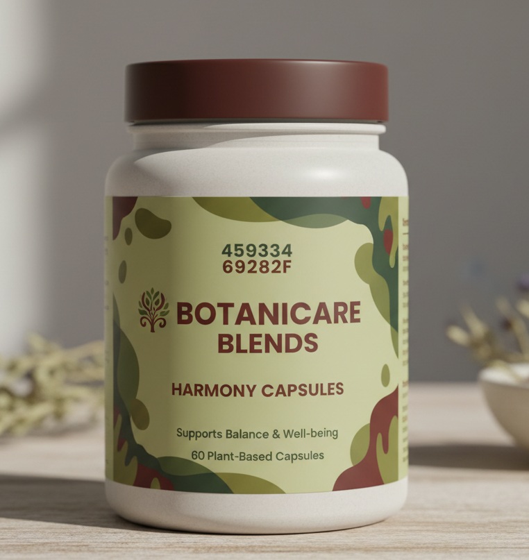 Botanicare Blends product bottle on natural background